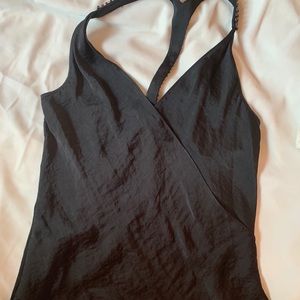 Rachel Roy Black Beaded Camisole